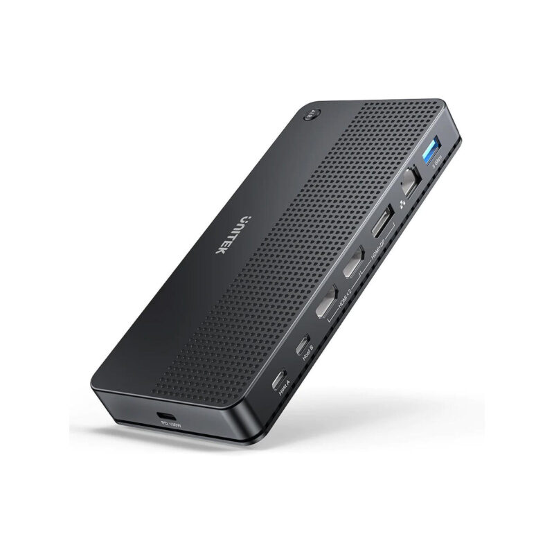 Unitek Przełącznik KVM 2 komputery 2 monitory 4K D1103A01