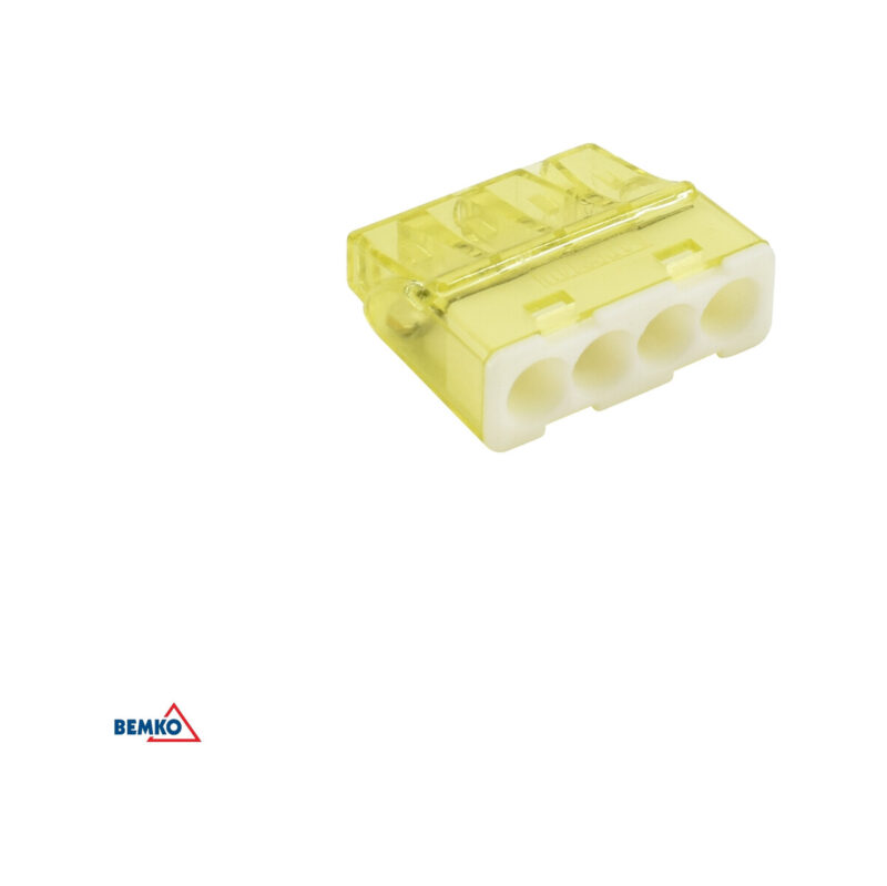 Szybkozłączka kompakt 0.5-2.5mm2 x 4 -100 szt.