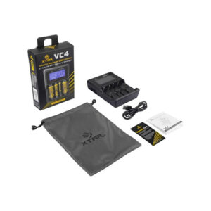 Ładowarka do akumulatorów cylindrycznych Li-ion / Ni-MH AA / AAA / 18650 Xtar VC4