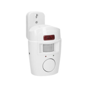 Mini alarm Virone bezprzewodowy z wbudowaną syreną, sterowany pilotem AS-1