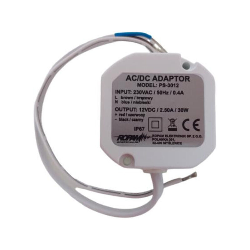 Ropam zasilacz dopuszkowy AC/DC PS-3012