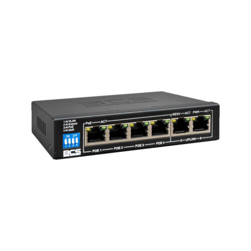 Switch PoE BCS BASIC BCS-B-SP04G02G