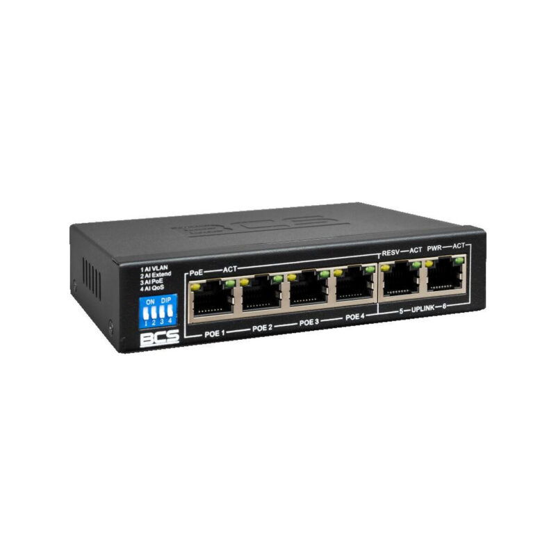 Switch PoE BCS BASIC BCS-B-SP04G02G