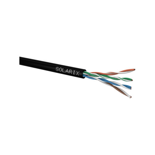 KABEL SKRĘTKA SOLARIX CAT.5E U/UTP UV Fca 305m SXKD-5E-UTP-PE