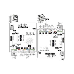 Zestaw Energy FDS - FAAC 392 24V do 5m bram dwuskrzydłowych