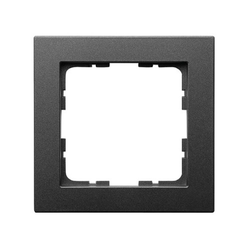 GVS Ramka 1-polowa grafit mat. System 55 do sensorów KNX