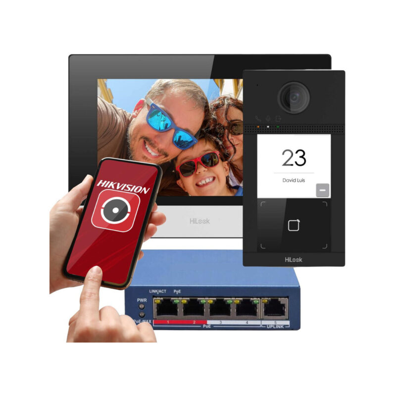 Zestaw wideodomofonowy IP Hilook by Hikvision IP-VIS-Pro