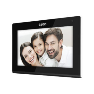 WIDEODOMOFON EURA VDP-97C5 czarny, lcd 7", wi-fi, czytnik zbliżeniowy, Tuya