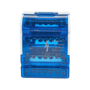 Blok rozdzielczy 4 pola 7 otworów VCX BLK 47