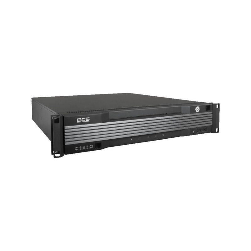Rejestrator IP BCS Ultra BCS-U-NVR6408R-A-4K(2X12TB)