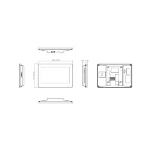 Monitor wideodomofonu DAHUA VTH5421HB-W