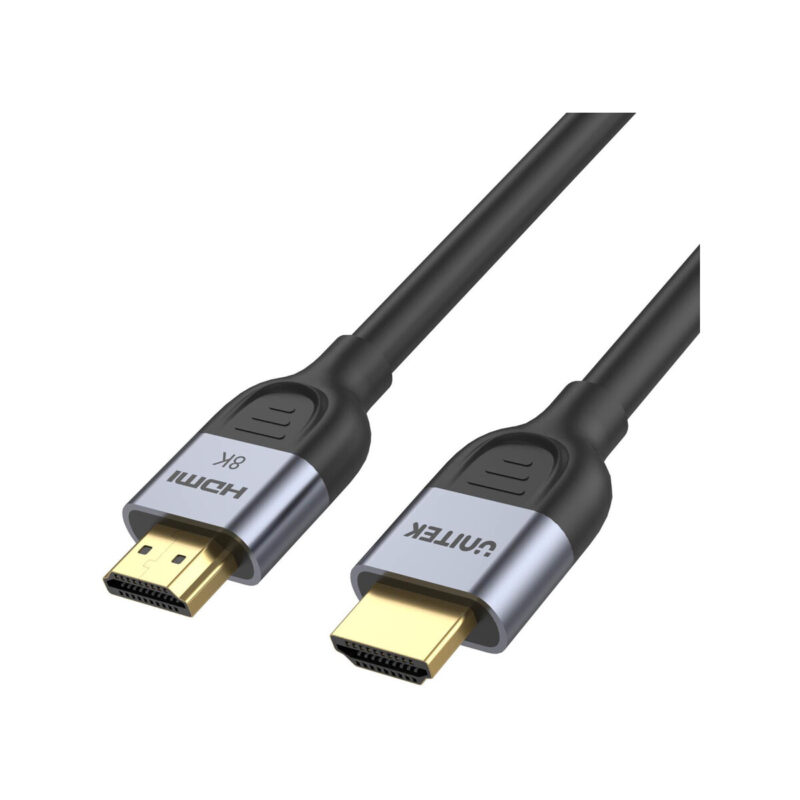 Unitek Kabel HDMI 2.1 8K 60Hz, czarny, 2m
