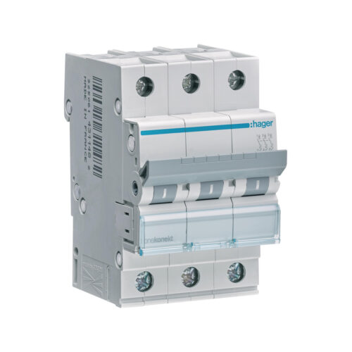 Wyłącznik nadprądowy 6kA , C, 25A, 3P, C25 Hager MCN325E