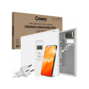 Panel grzewczy IR CRONOS Graphene PRO CGP-700TWP White