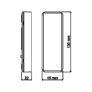 Czytnik zbliżeniowy ROGER PRT84ME