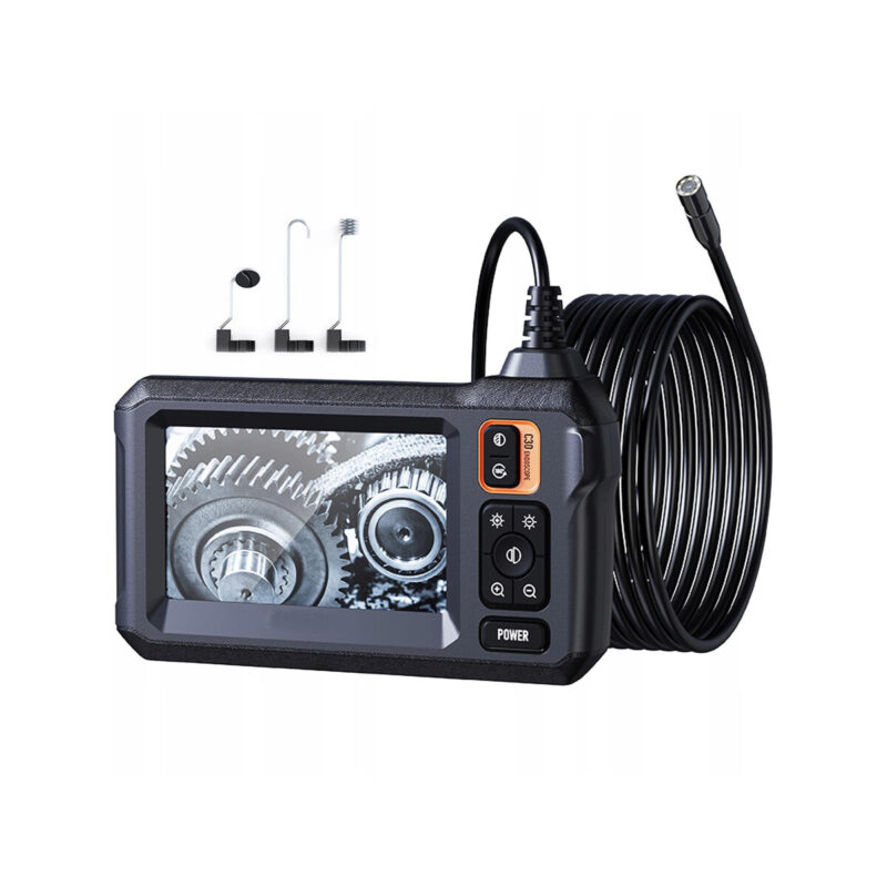 Kamera INSPEKCYJNA WARSZTATOWA ENDOSKOP 5M FULL HD LCD IPS do RUR SILNIKA