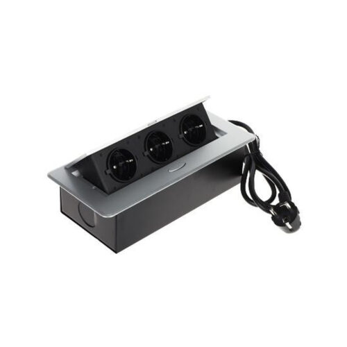 Listwa zasilająca meblowa 3 gniazda FPS-3S/CABLE