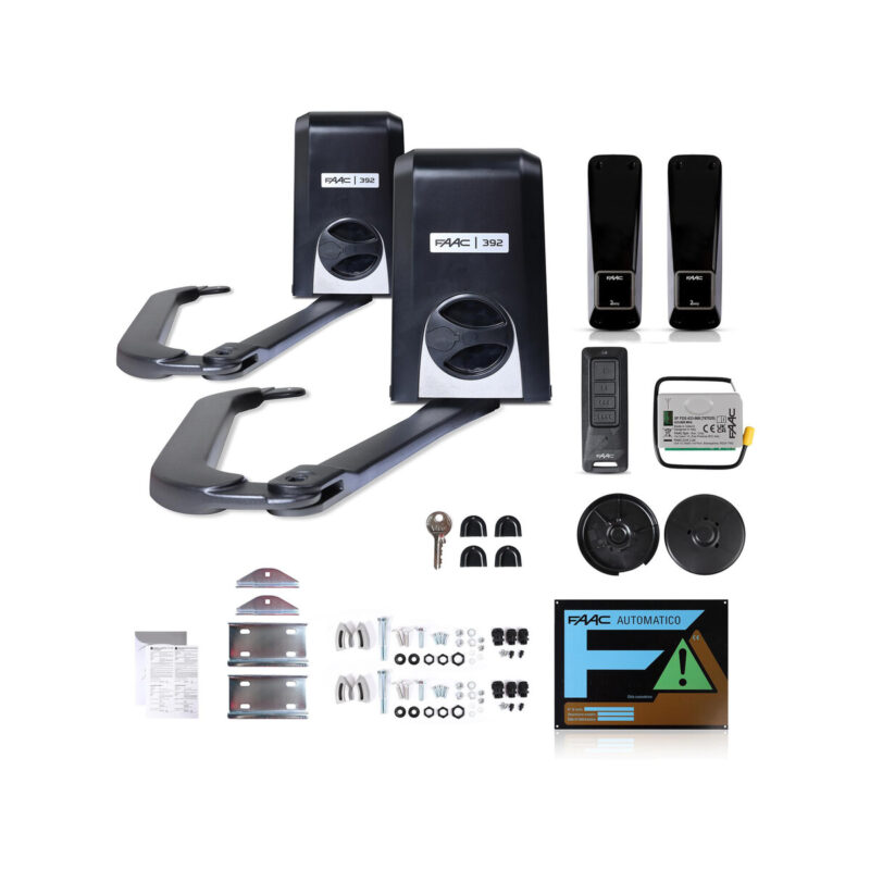 Zestaw Energy FDS - FAAC 392 24V do 5m bram dwuskrzydłowych