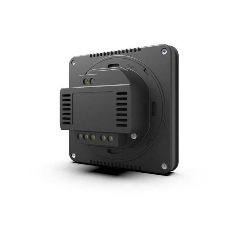 Przewodowy dwustanowy regulator pokojowy podtynkowy czarny ST-297z v3 Tech sterowniki