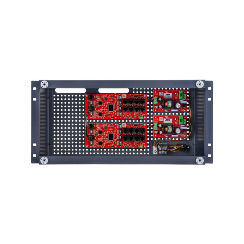 Zestaw do 16 kamer IP switch PoE 16P+2G ATTE IP-16-20-R5U0