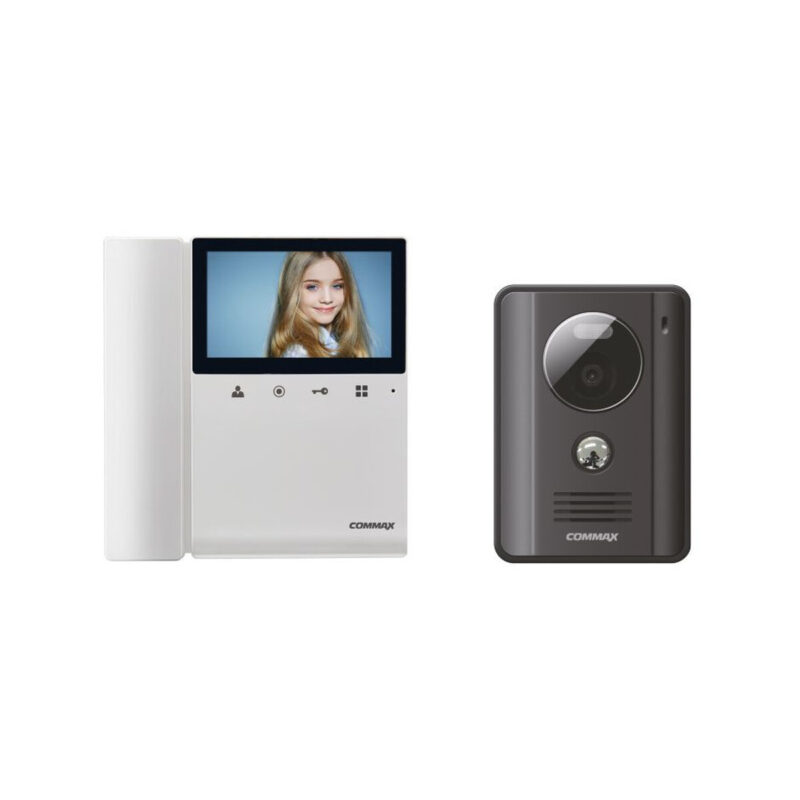 WIDEODOMOFON COMMAX CDV-43K2/DRC-4G 4,3" DARK GREY