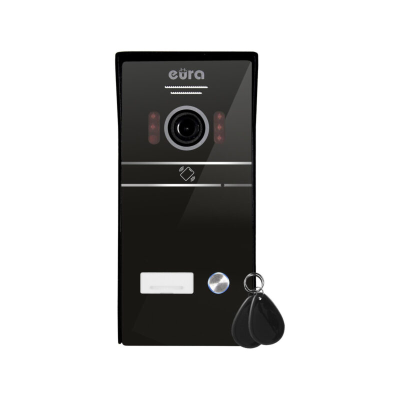 WIDEODOMOFN EURA VDP-98C5 czarny, wi-fi, Tuya