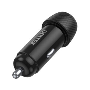 Unitek Ładowarka samochodowa 38W USB-A USB-C QC3..0