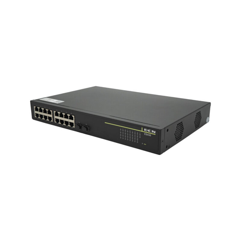 SWITCH DCN ES430-18P-POE L2 16xPoE+/2xSFP (250W)