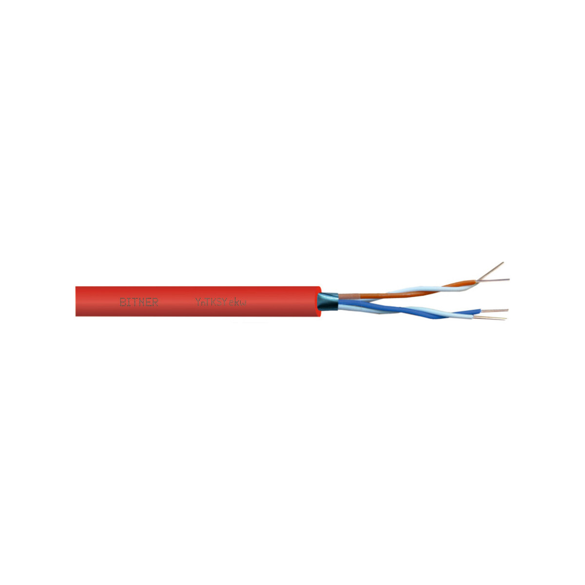 KABEL SYGNALIZACJI PPOŻ BITNER YnTKSYekw 1x2x0,8 - 100m
