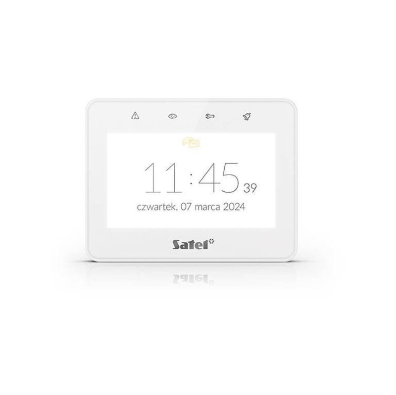 SATEL Manipulator z ekranem dotykowym 4,3" INT-TSG2R-W biały