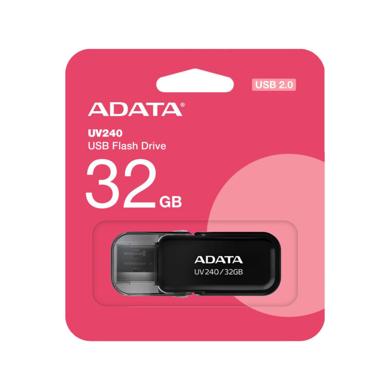 Adata Pendrive UV240 32GB USB2.0 Black