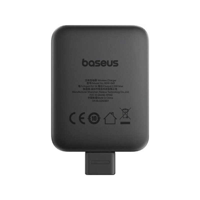 Ładowarka indukcyjna Baseus MagPro 2.5W magnetyczna do Apple Watch - czarna