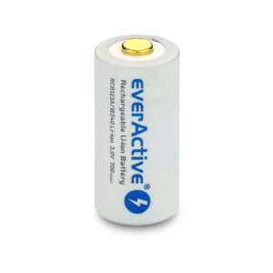 Akumulatorek 16340 / R-CR123 3V everActive 700mAh (1 szt.) z zabezpieczeniem