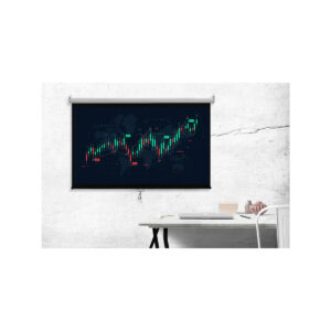 Ekran projekcyjny zwijany ręcznie 100" 16:9