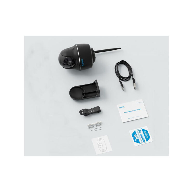 Kamera IP Reolink Argus Series B430 akumulatorowa 5MP WiFi USB-C czarna