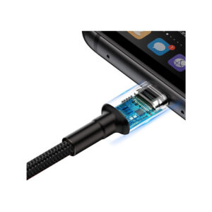 KABEL USB-A / USB-C Baseus Cafule CATKLF-PG1 100cm SuperCharge 40W 5A QC 3.0 W OPLOCIE