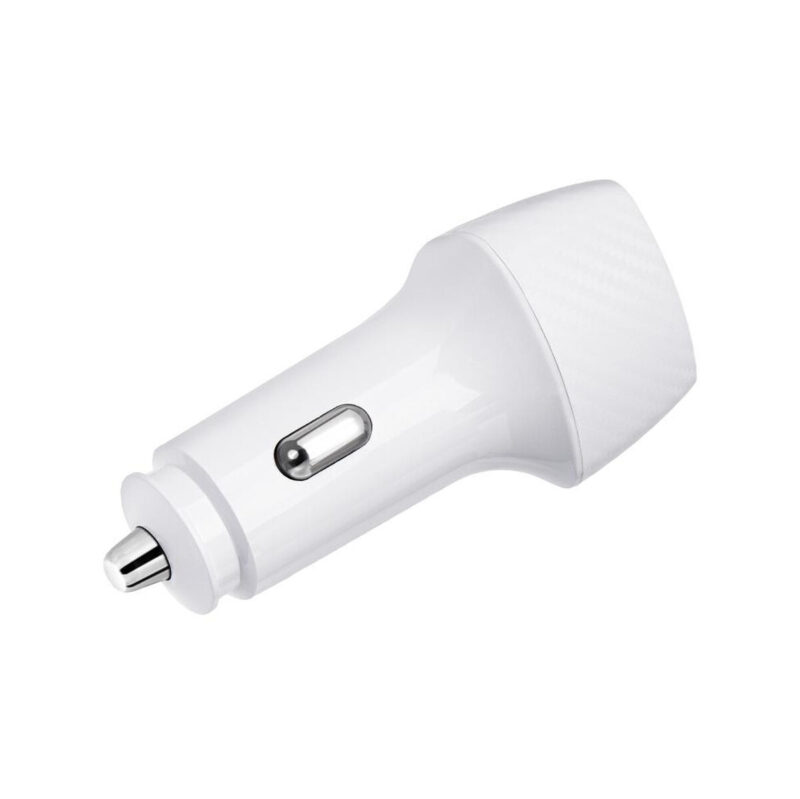 ŁADOWARKA SAMOCHODOWA Forcell Carbon CC50-1A1C 38 W 1x USB-C 1x USB-A PD 3.0 QC 3.0 BIAŁA