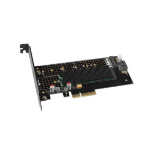 Adapter Axagon PCEM2-DC PCI-E x4 na M.2 NVMe z chłodzeniem