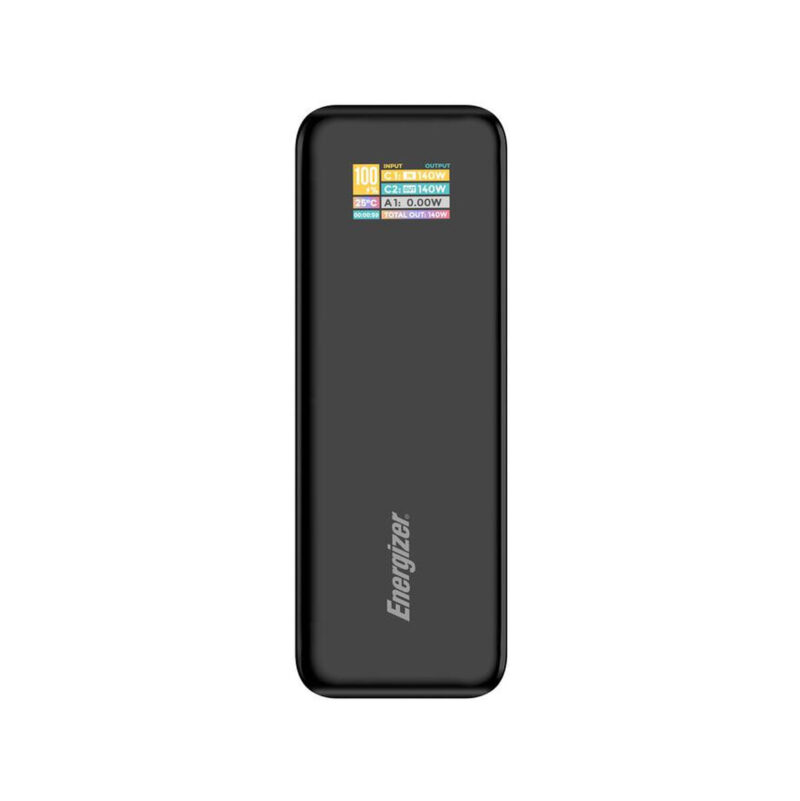 Powerbank Energizer 27000mAh 140W PD 2x USB-C 1x USB-A XP27000PD
