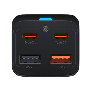 ŁADOWARKA SIECIOWA Baseus GaN 3 Pro Desktop Charger CCGP040101 65W 2x USB-A 2x USB-C PD 3.0 QC 4.0