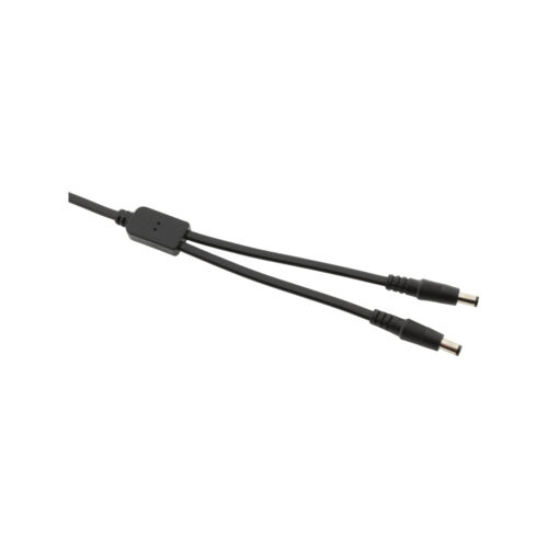 Splitter DC ESPE 1x2 gniazdo DC 2,1/5,5 / 2 x wtyk prosty DC 2,1/5,5