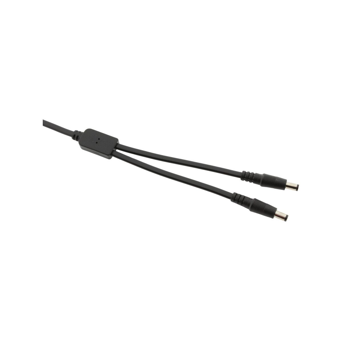 Splitter DC ESPE 1x2 gniazdo DC 2,1/5,5 / 2 x wtyk prosty DC 2,1/5,5