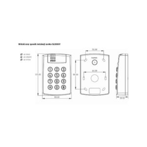 Zamek szyfrowy ROGER SL2000F
