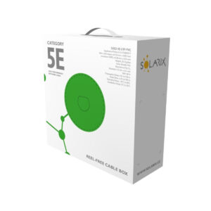 KABEL SKRĘTKA SOLARIX CAT.5E U/UTP PVC karton 305m