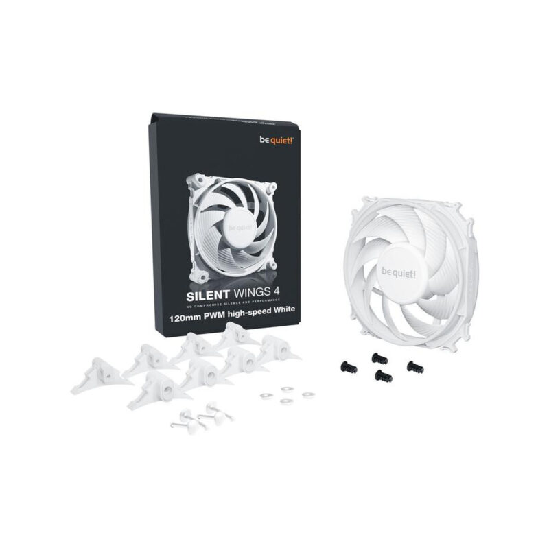 Wentylator be quiet! Silent Wings 4 PWM White High-Speed 120mm biały