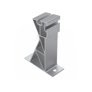 Uchwyt skrajny wysoki do konstrukcji balastowej PV KENO (K-45-7)