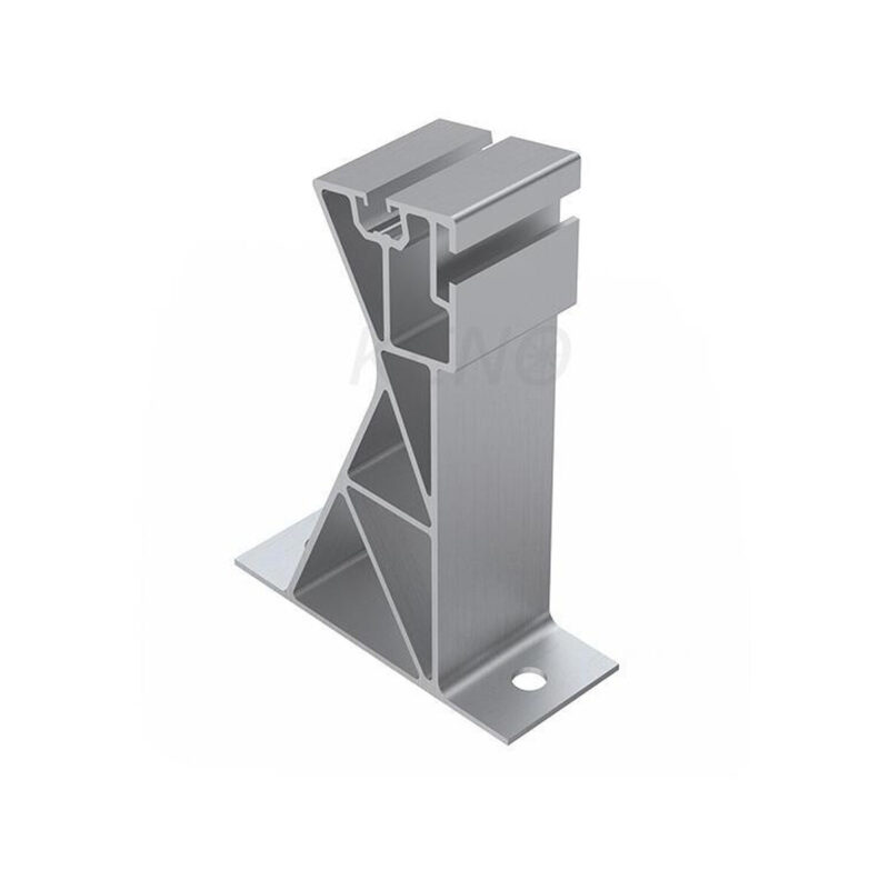 Uchwyt skrajny wysoki do konstrukcji balastowej PV KENO (K-45-7)