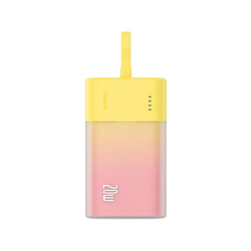 Powerbank Baseus Popsicle 5200mAh 20W z wbudowanym kablem Lightning
