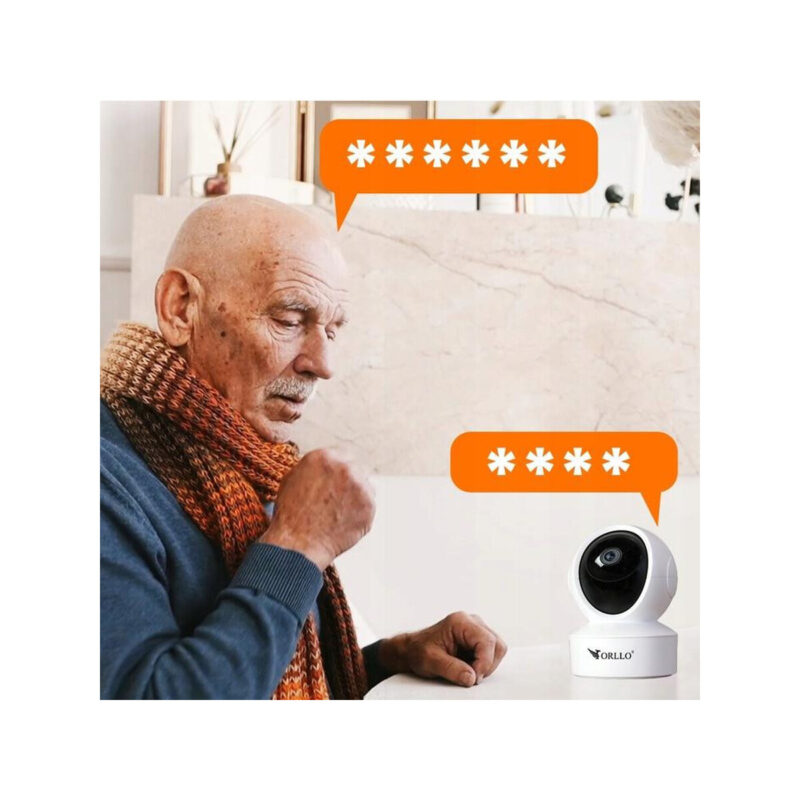 Kamera IP Orllo W10 SIM 4K wewnętrzna obrotowa