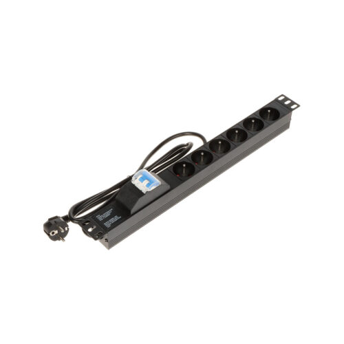 Listwa zasilająca 6 gniazd PD-6/R-2P